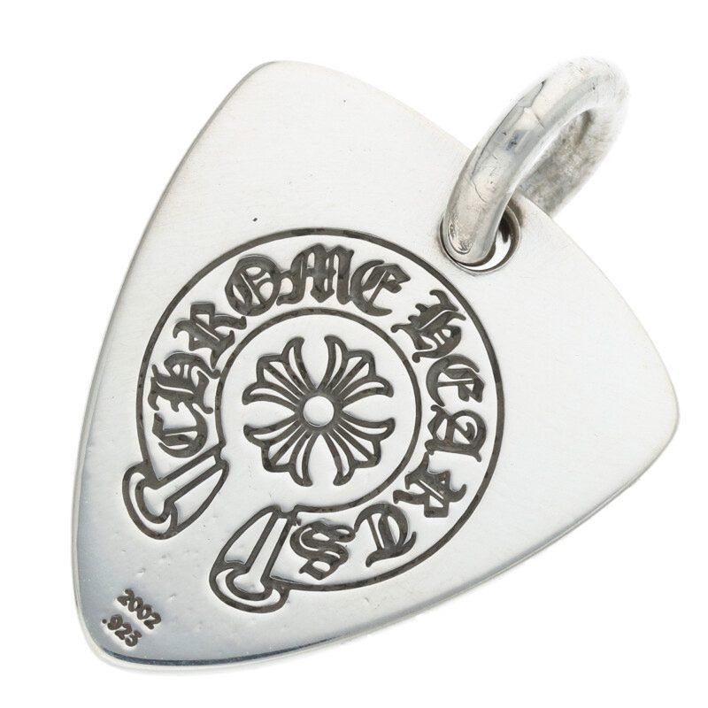 クロムハーツ GUITAR PICK/ギターピック ペンダント/シルバー