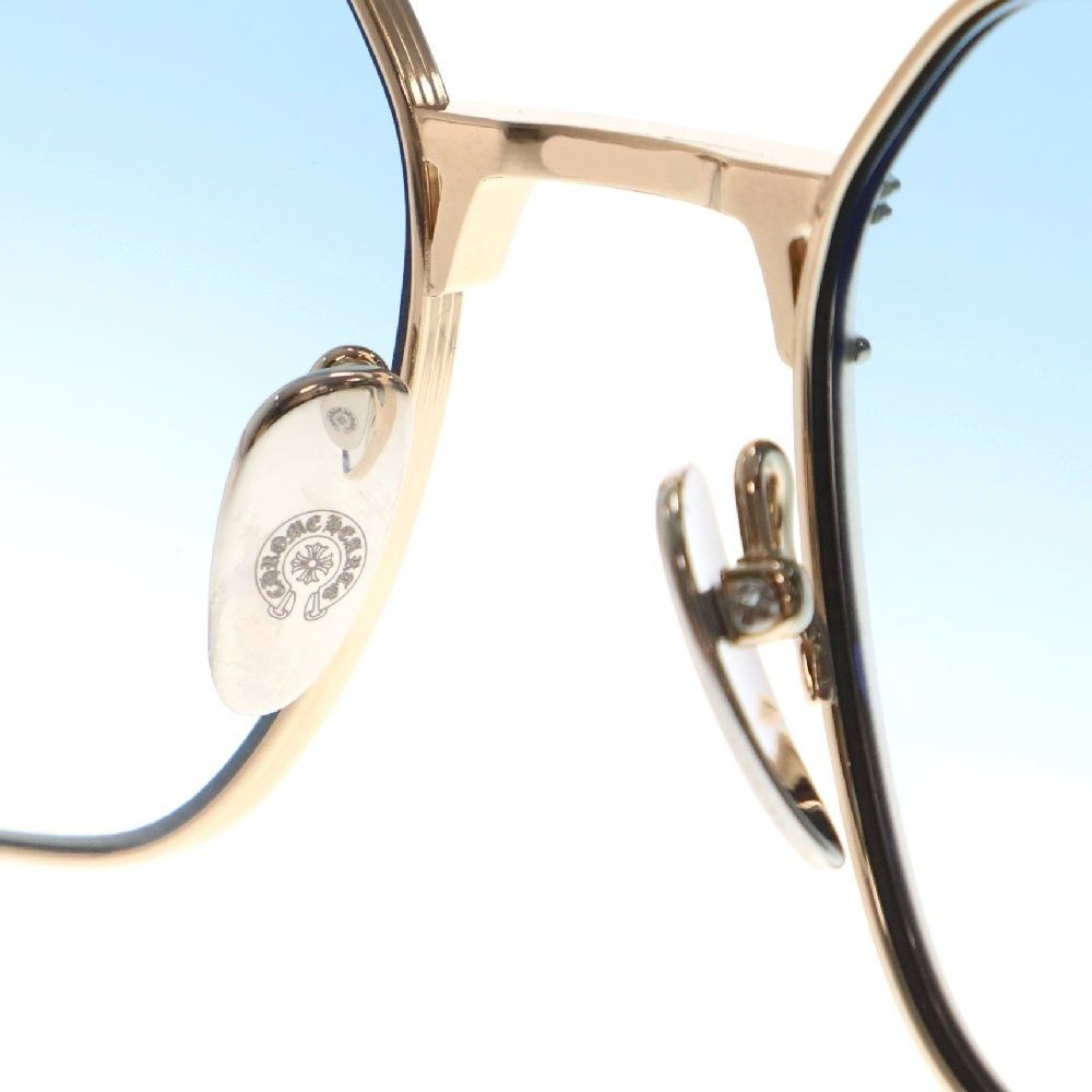 【美品】クロムハーツ MAGNUM2 サングラス ゴールドフレーム カラー CHROME HEARTS クロムハーツ MAGNUM 2 マグナム2 ゴールド