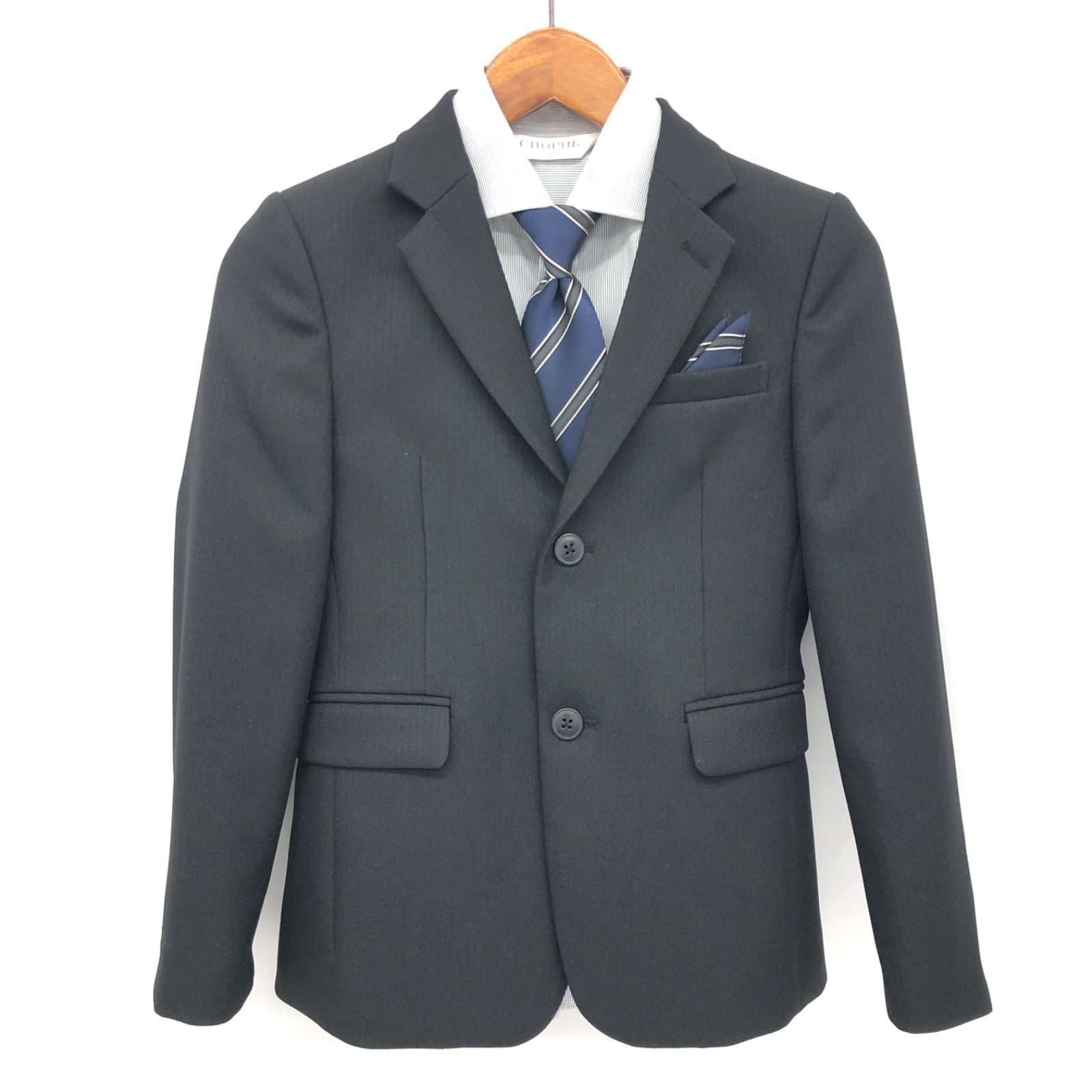 CHOPIN ショパン 卒業式 スーツ 4点セット 140 男の子 フォーマル  