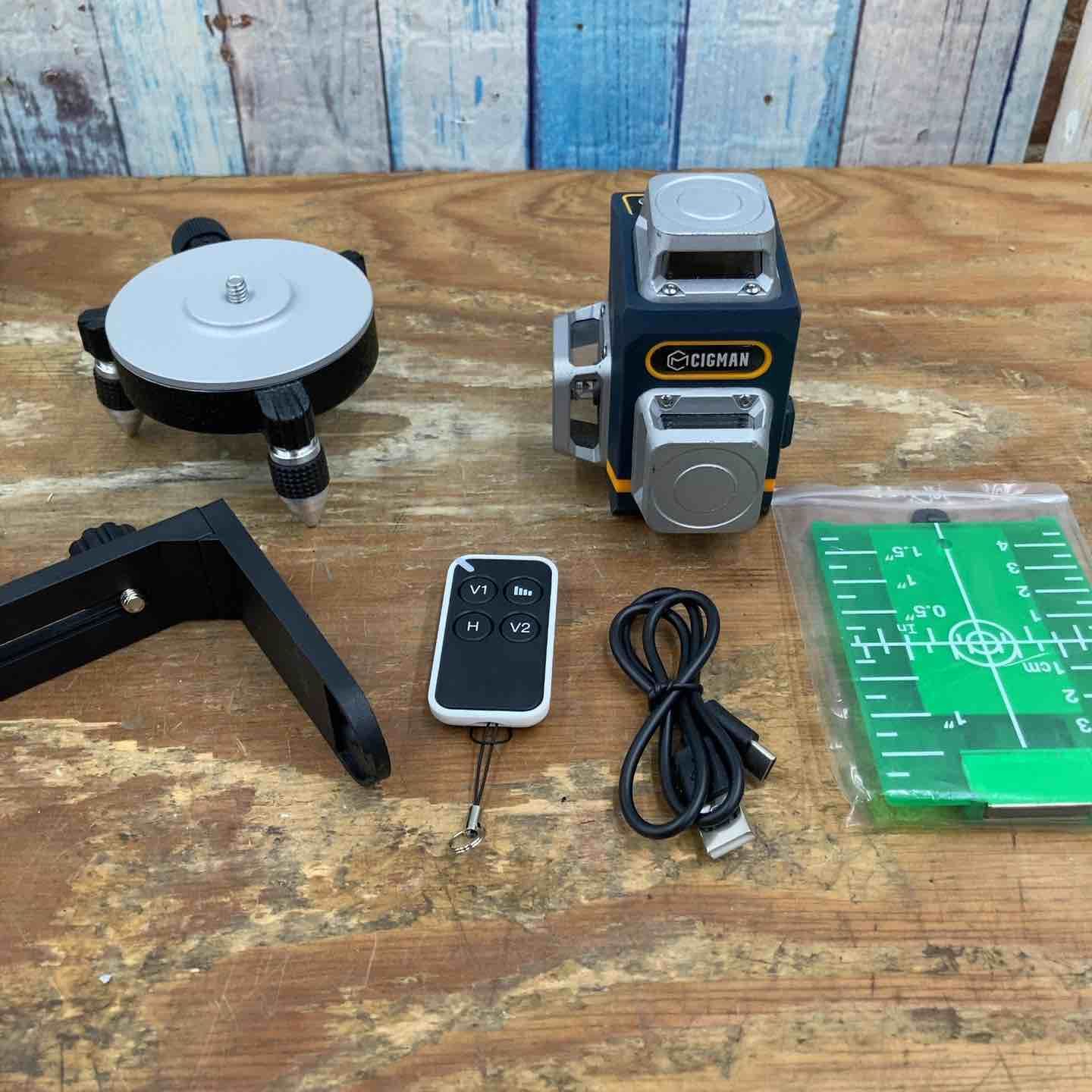 品 CIGMAN CM-701 360° グリーンレーザー レーザー墨出し器 柏店