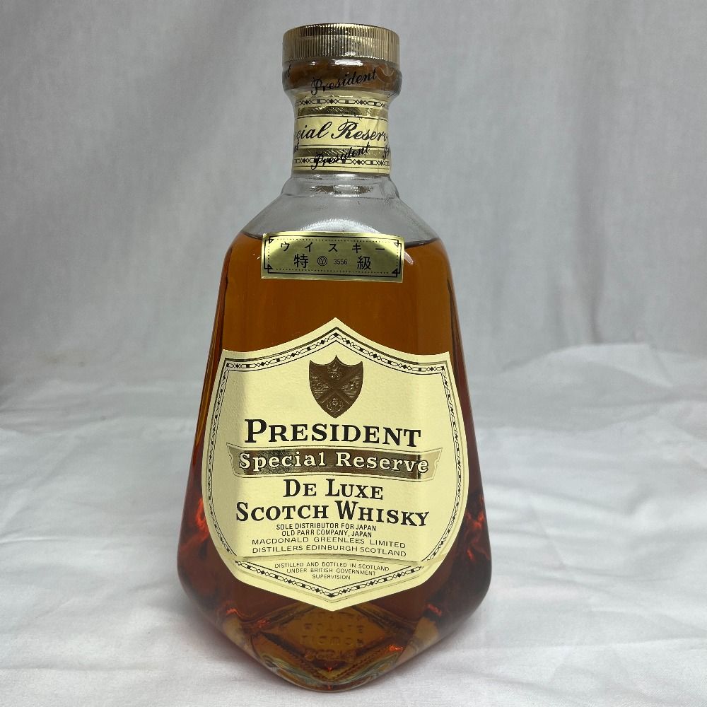 古酒PRESIDENT SPECIAL RESERVE SCOTCH WHISKY 特級 プレジデント