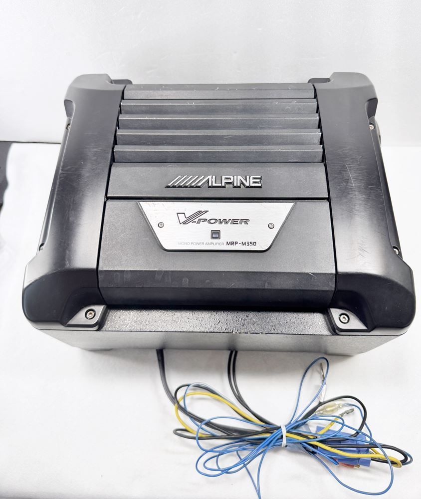 HY】【中古】ALPINE アルパイン SWD-2000 パワードサブ