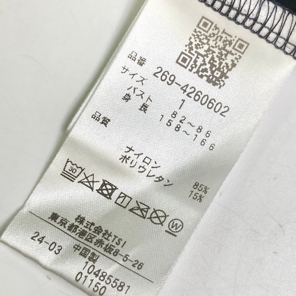 サイズ：1 PGG PEARLY GATES パーリーゲイツ 半袖ポロシャツ ブラック