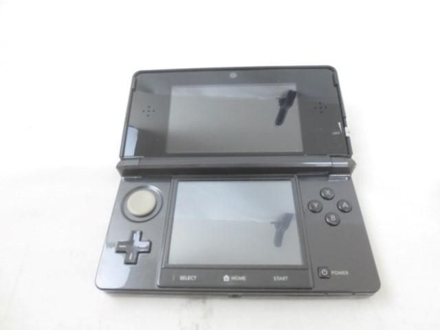  中古品 ゲーム ニンテンドー3DS 本体 CTR-001 コスモブラック 動作品 ARカード付き