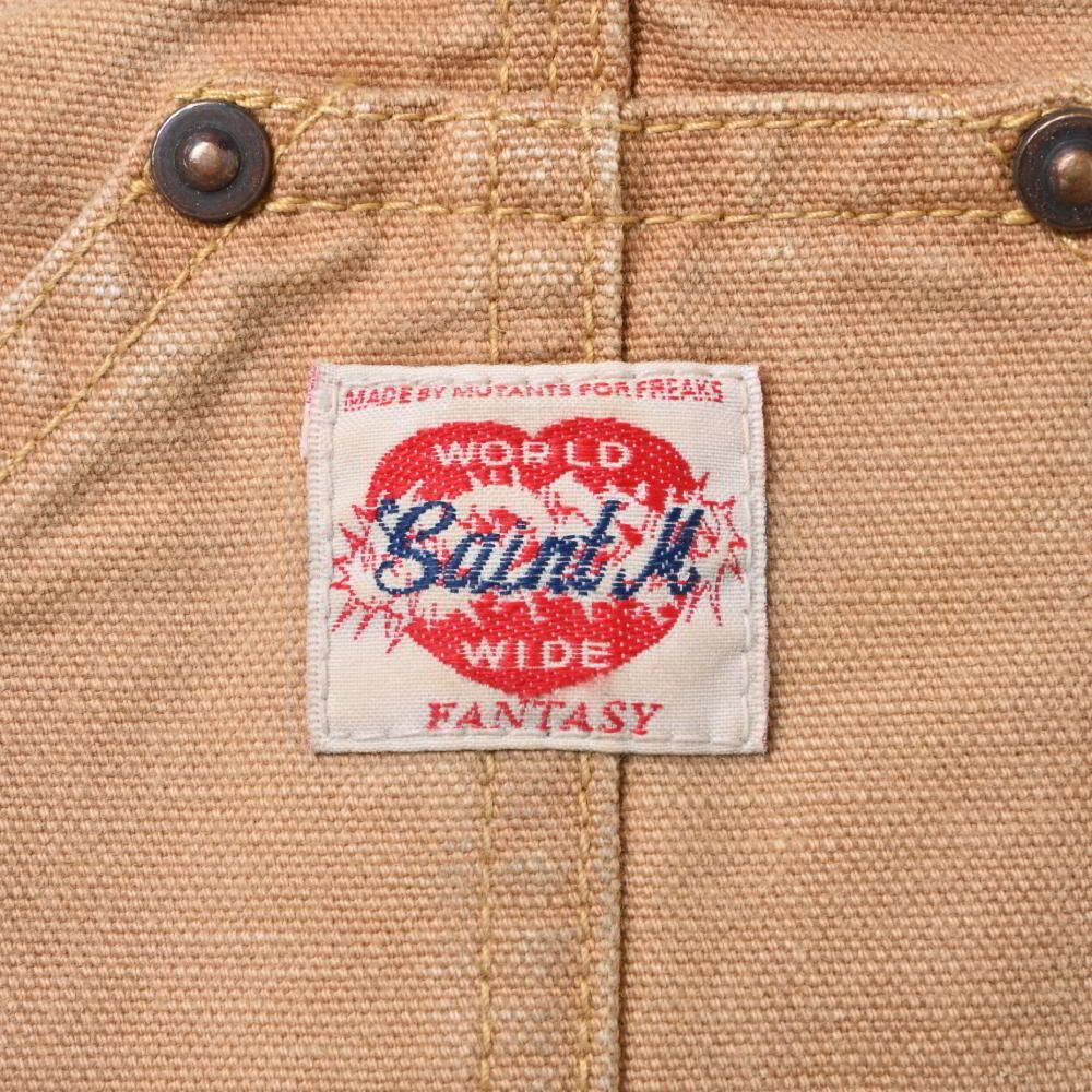 SAINT MICHAEL ヴィンテージ加工 ダブルニー オーバーオール