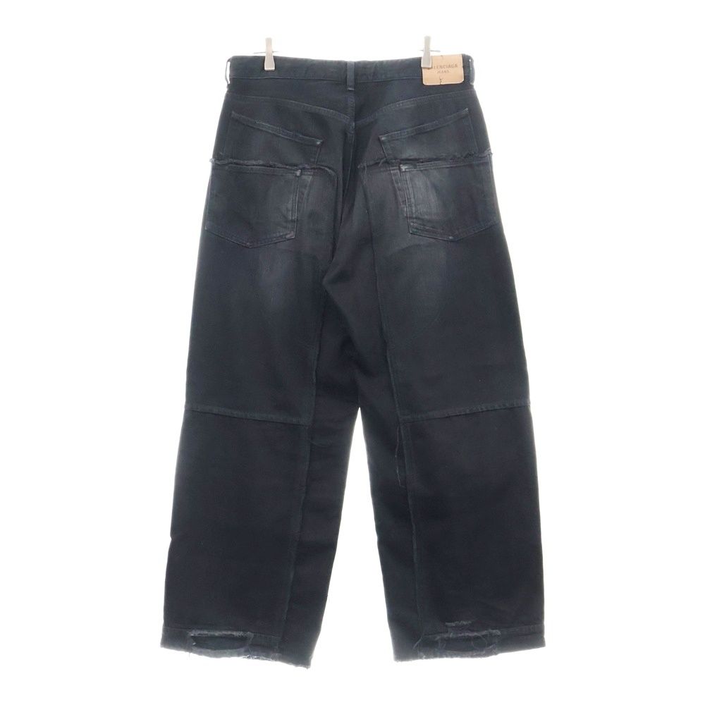 新品　完売品　バレンシアガ　デニムパンツ 23SS BALENCIAGA×adidas Side-line Baggy Denim Pants ITALY製 | VOLAR