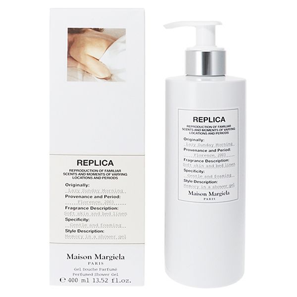 メゾン マルジェラ レプリカ シャワージェル レイジーサンデー モーニング 400ml REPLICA SHOWER GEL LAZY SUNDAY MORNING MAISON MARGIELA 新品 未使用