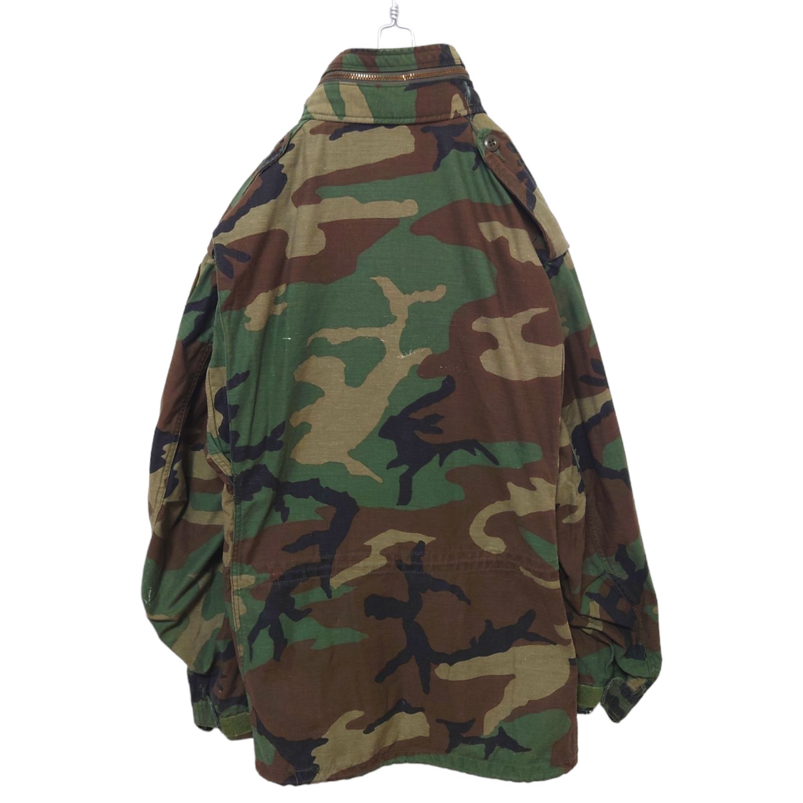 US ARMY】84年納入 M-65 3rd ウッドランドカモ フィールド