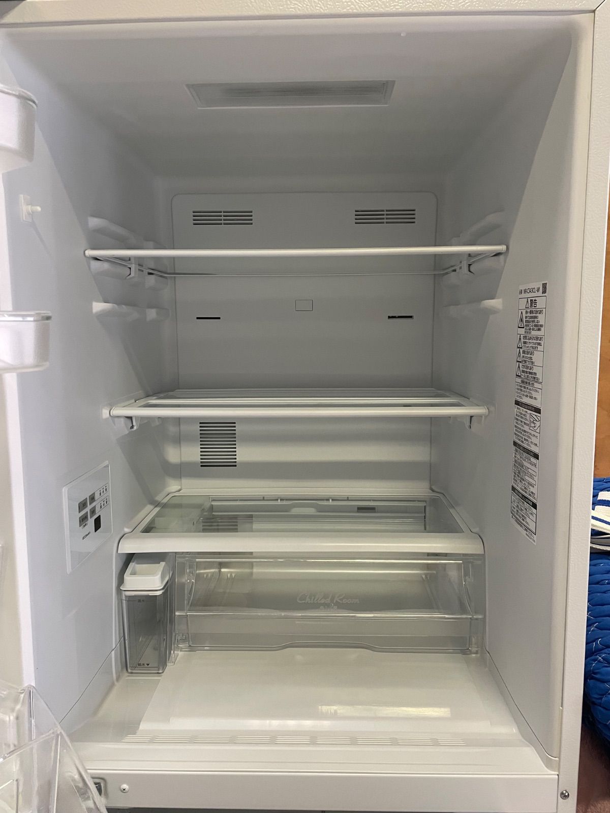 Panasonicノンフロン冷凍冷蔵庫 NR-C343CL-W