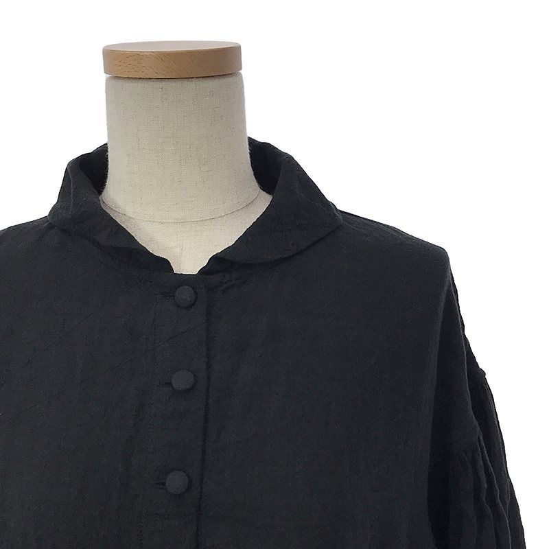 美品】 HALLELUJAH / ハレルヤ | リネン ギャザー ボリューム オーバー  