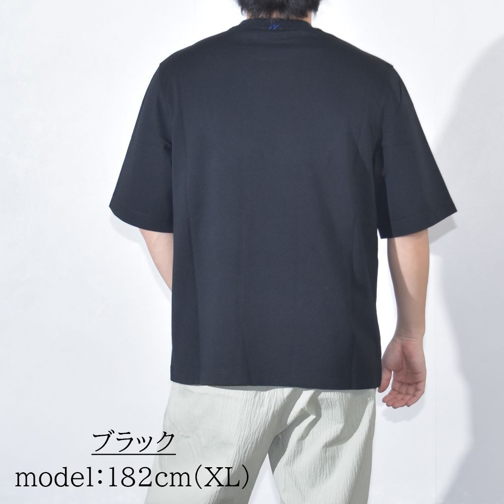 Burberry(バーバリー) 半袖Tシャツ ブラック 8080814 楽天市場】Burberry(バーバリー)半袖Tシャツ コットンTシャツ