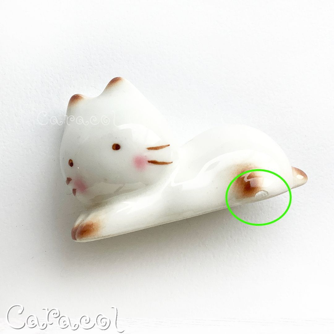 サンリオ メローチューン 陶器 置物 オルゴール 昭和 レトロ 猫 猫