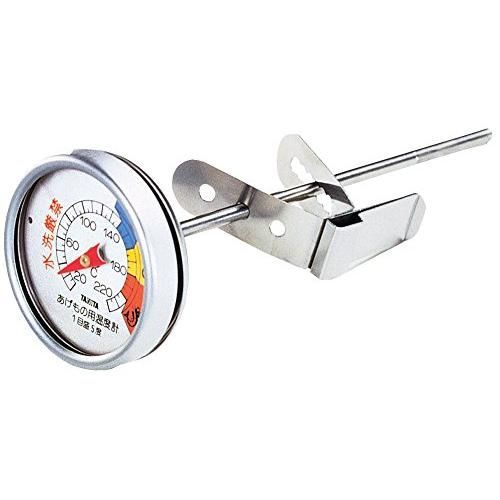 タニタ 温度計 アナログ 揚げ物 5495B D4.3xW14.5xH4.3cm