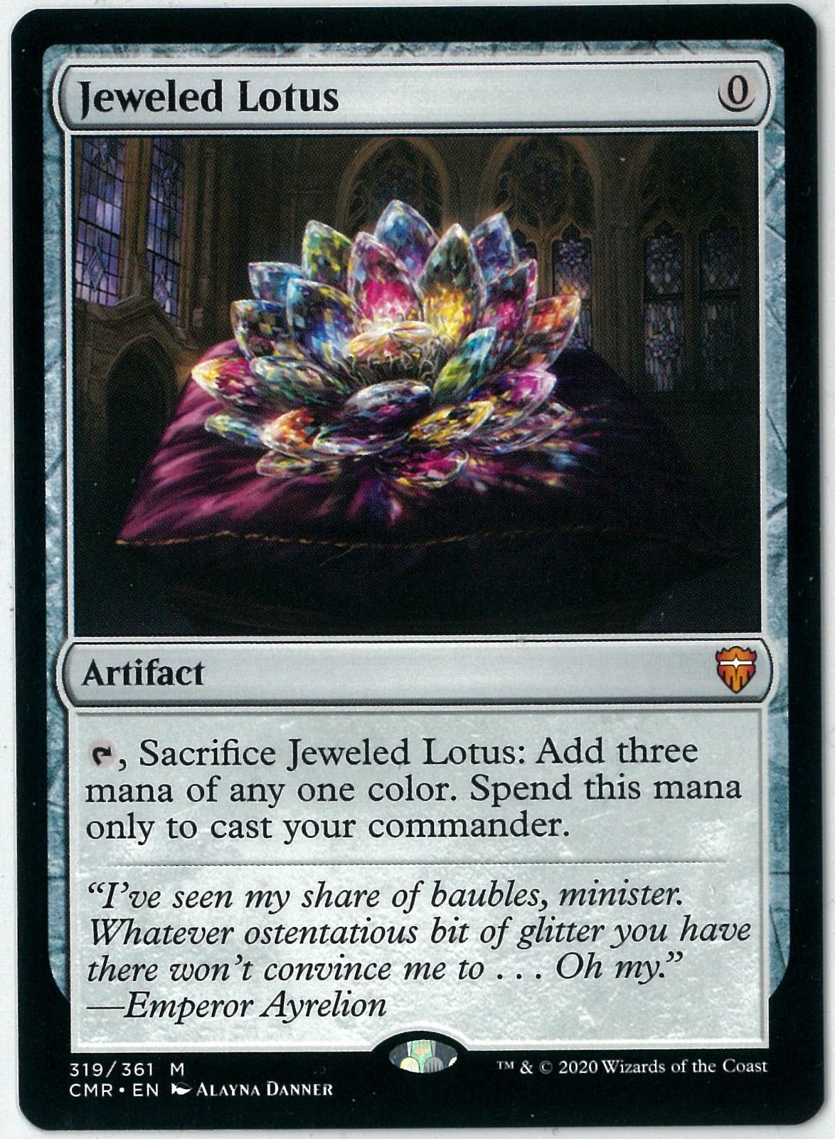 MTG/英語版/宝石の睡蓮/Jeweled Lotus/統率者レジェンズ/Commander 