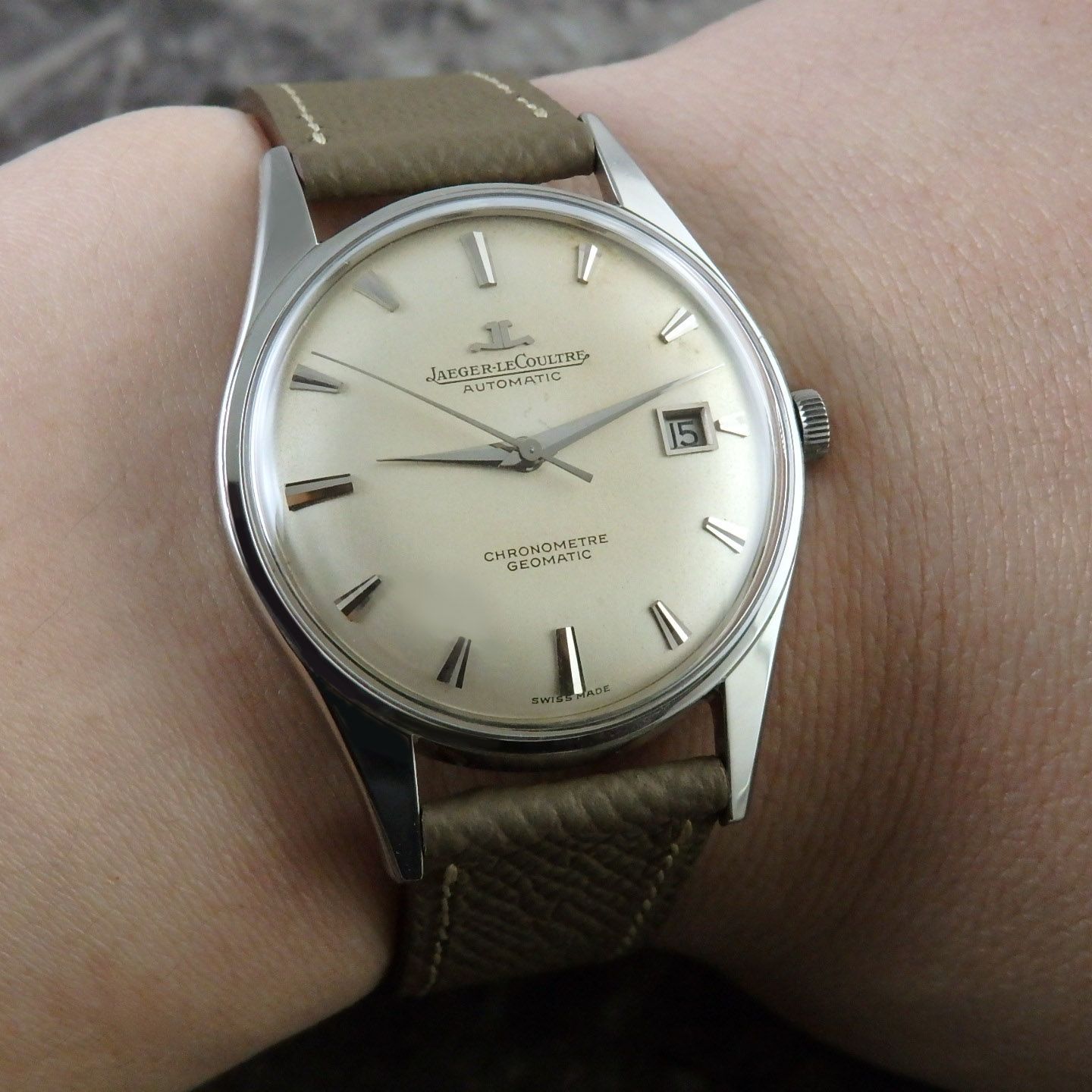 ジャガールクルト Jaeger-Lecoultre ジオマティック 36mm ドルフィン 