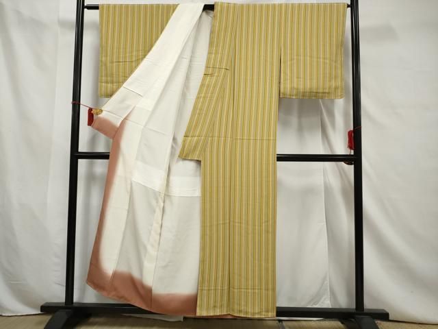 平和屋着物□上質な小紋 笹 正絹 逸品 未使用 AAAY2261ph