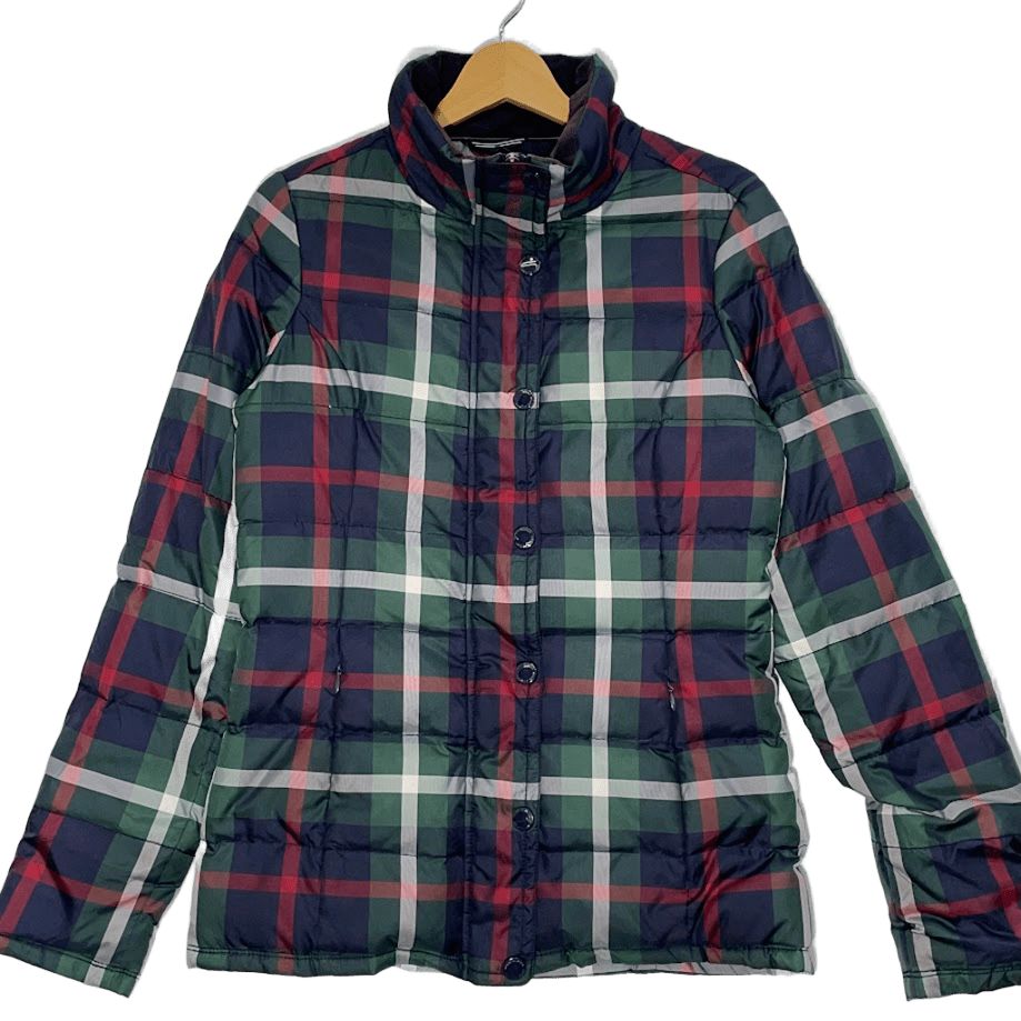 TOMMY HILFIGER/トミーヒルフィガー 中綿 チェック柄 ダブルジップ 