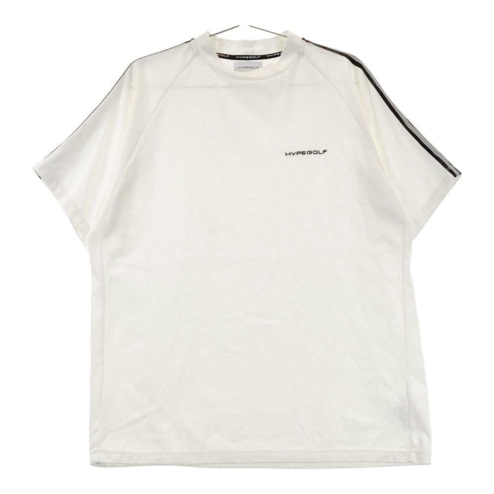 HYPE GOLF ハイプゴルフ 半袖 Tシャツ L ホワイト ワンポイント HYPE GOLF ハイプゴルフ 半袖 Tシャツ L ホワイト ワンポイント