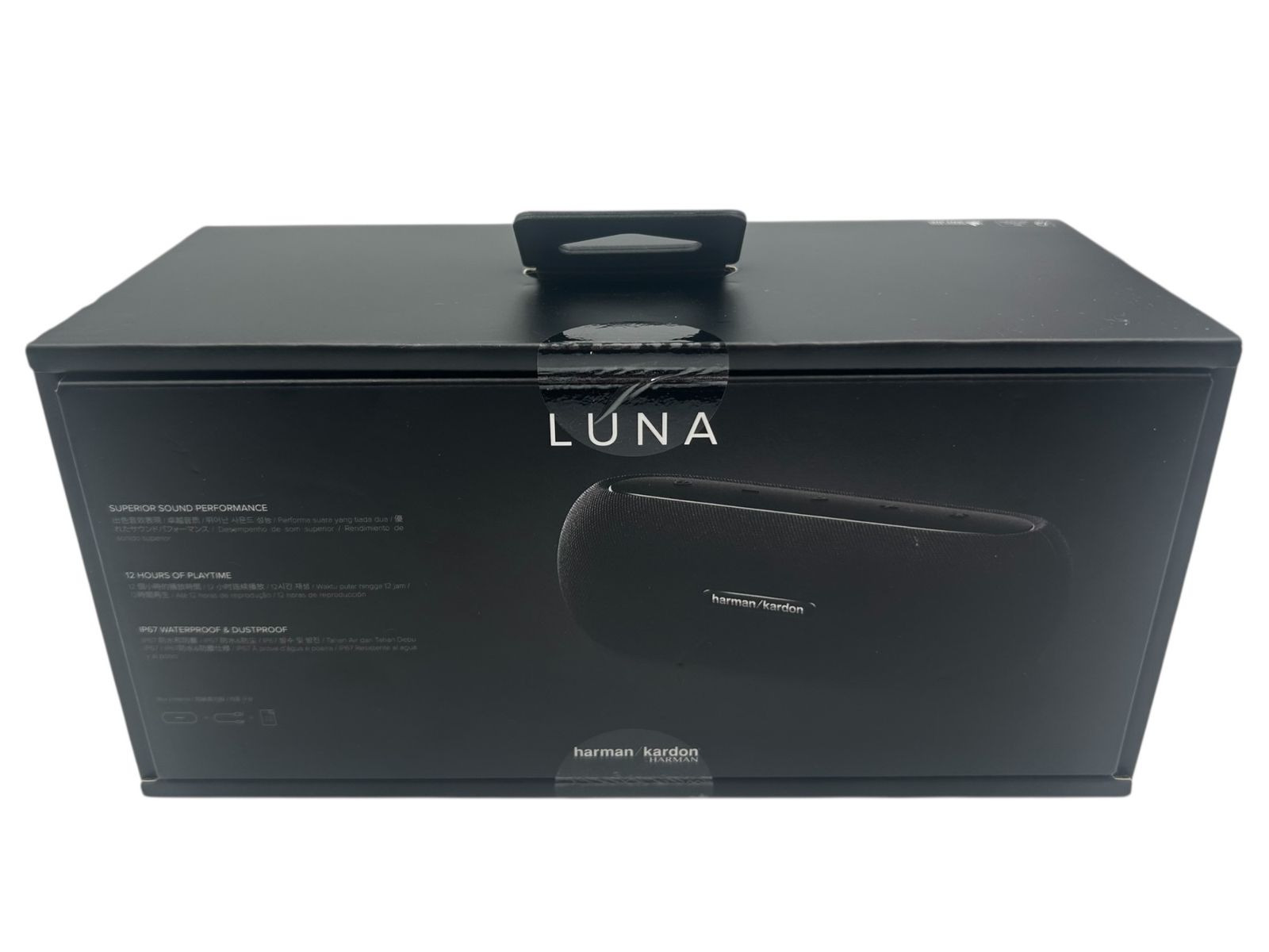 □未開封品Harman Kardon LUNA Bluetoothスピーカー グレー Harman