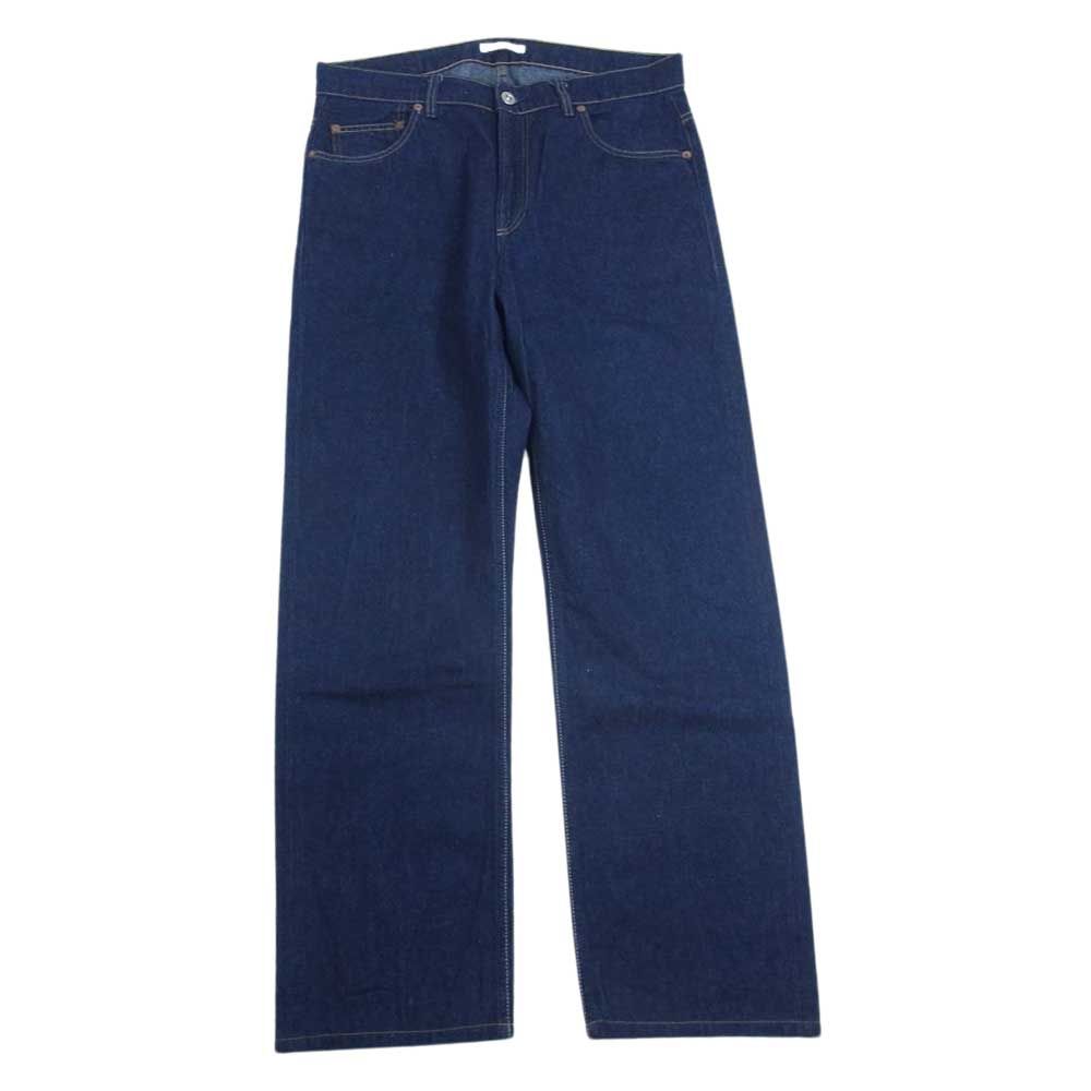 アワーレガシー OUR LEGACY STUSSY WORKSHOP ステューシー 8ボールパッチ ストレート デニム パンツ ジーンズ インディゴブルー系 W33