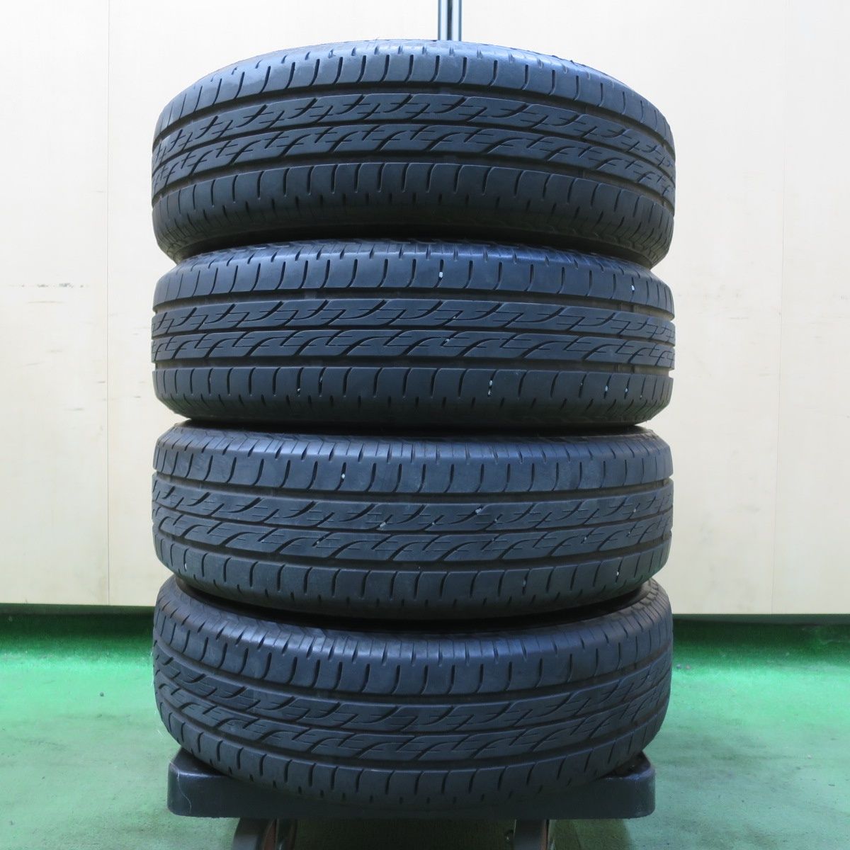 バリ溝！8.5分☆ダイハツ タント 純正 155/65R14 ブリヂストン