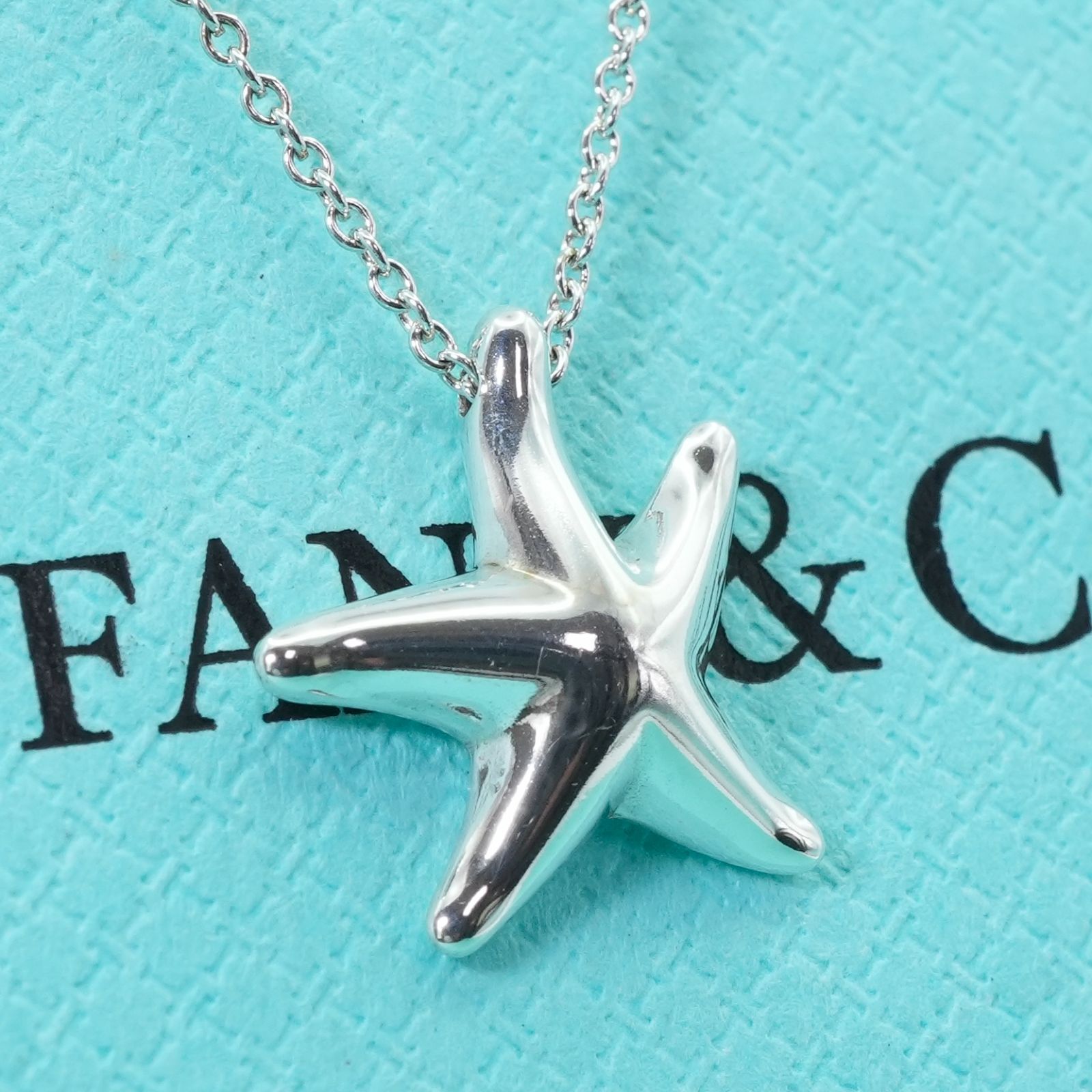 ティファニー スターフィッシュ ネックレス シルバー925 訳あり