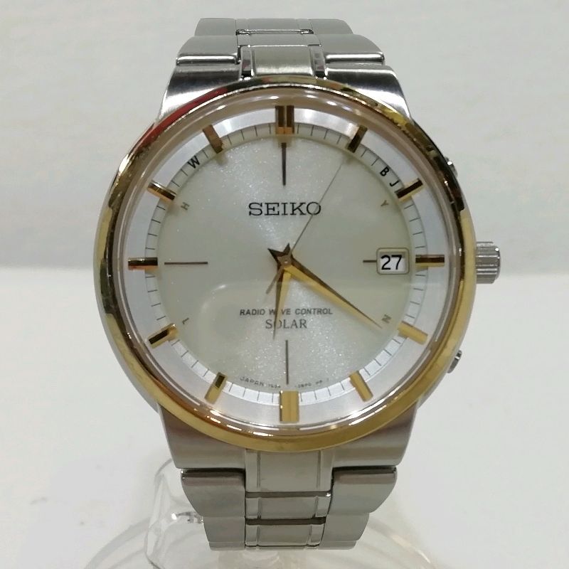 中古】SEIKO セイコースピリット メンズ 7B24-0AZ0 ソーラー電波