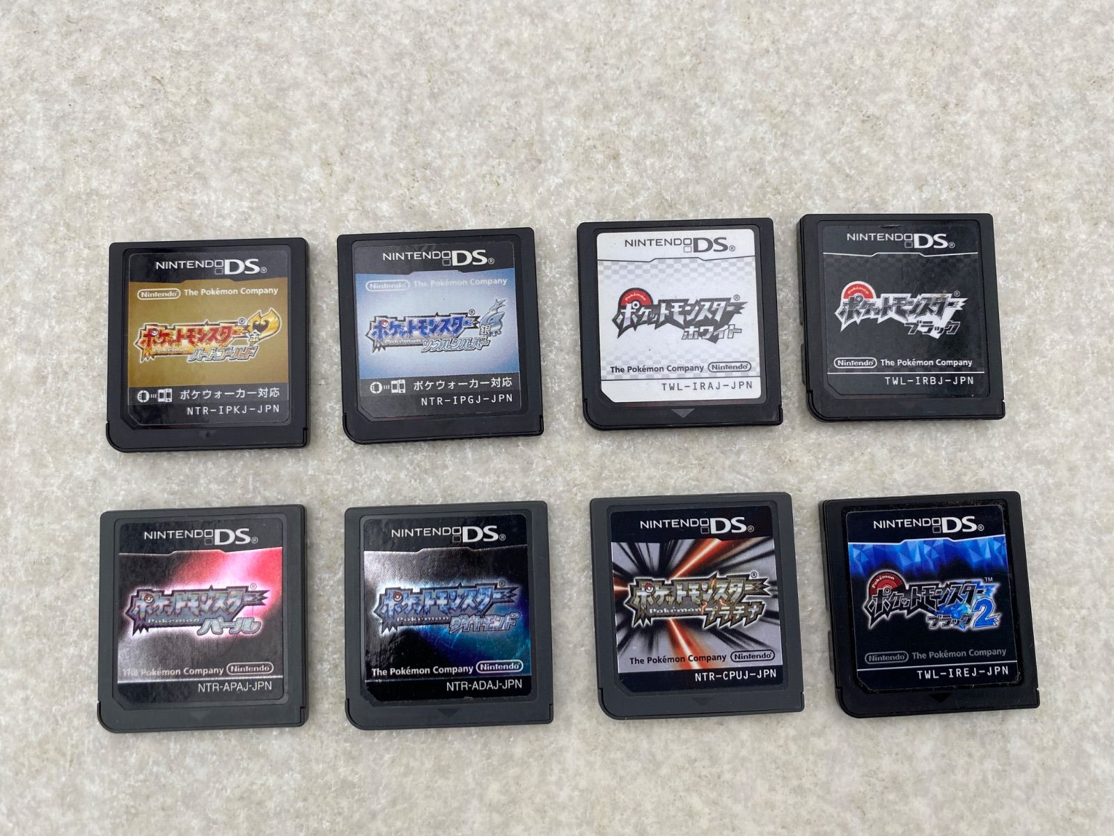 【KW】ポケットモンスター　Nintendo DS　ソフト　5点まとめ ポケットモンスター DS ソフト8点 - メルカリ