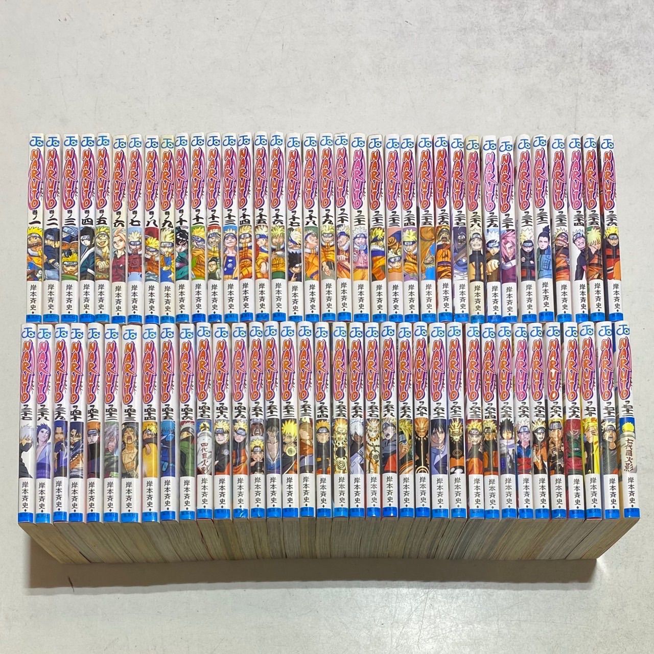 【ナルト　NARUTO　全７２巻　岸田斉史】 ナルト 72巻 発売日 NARUTO -ナルト- 全72巻＋外伝 計73冊セット