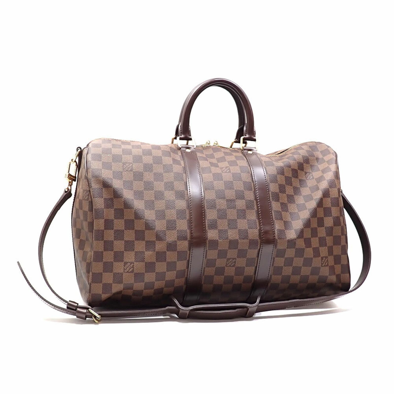 ルイ ヴィトン Louis Vuitton ルイ ヴィトン ボストンバッグ ダミエエベヌ キーポル バンドリエール 45 N41428 ハンド レディース メンズ
