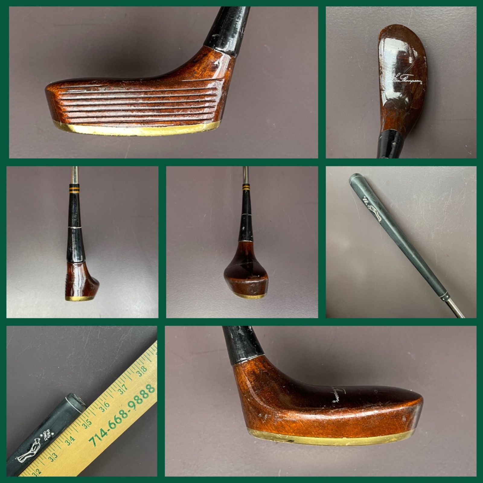 ☆稀少パター⑤☆パター☆35.5インチ☆送料込み☆Stan Thompson☆① 実 