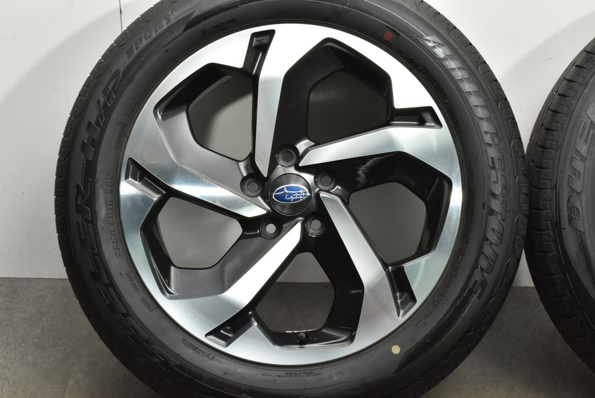 ③FC-01 18インチ 7J +48 5H 114.3 フォレスター・セレナ他 新車外し品】スバル SL フォレスター 純正 18in 7J +48 PCD114.3