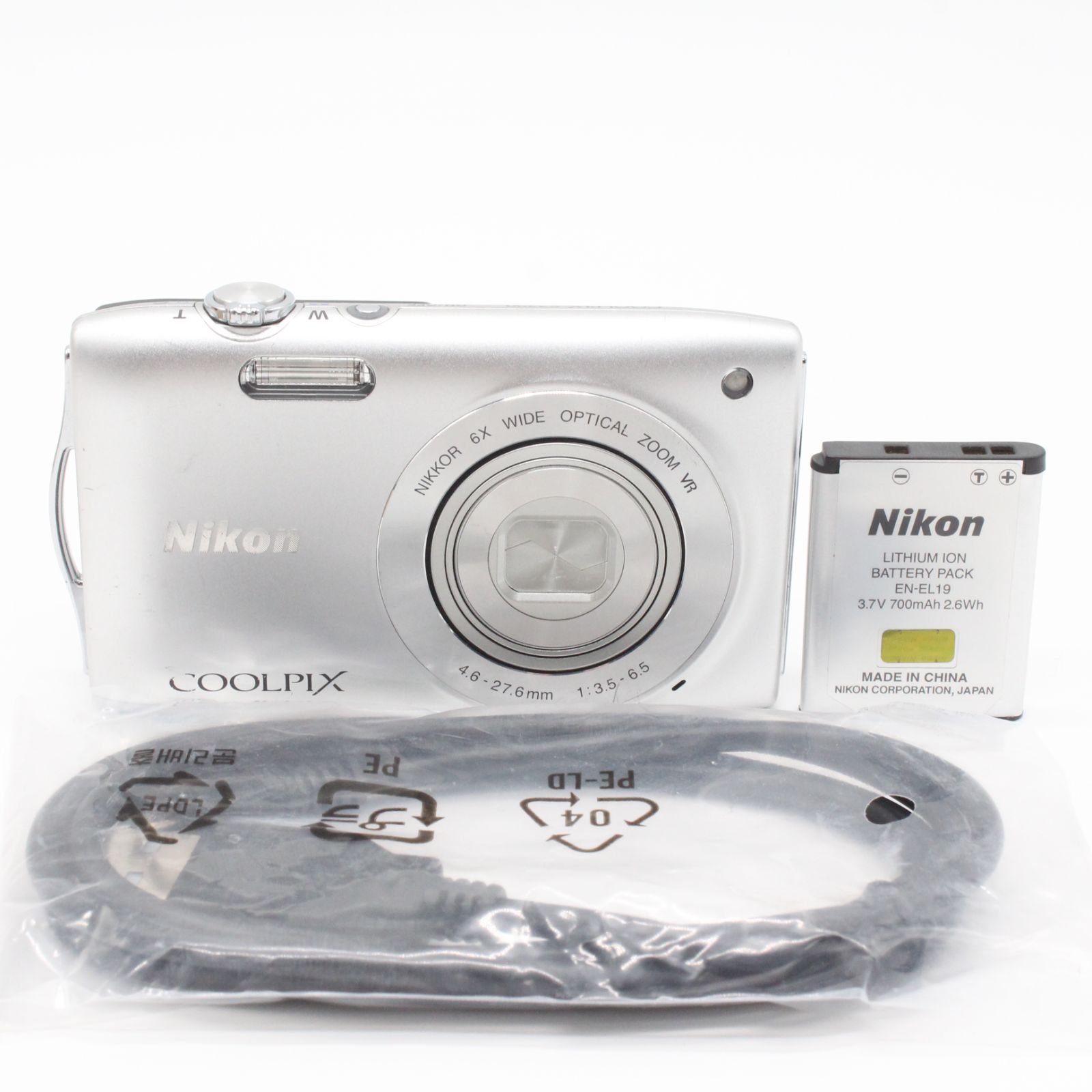 Nikon COOLPIX S3300シルバー 動作確認済み Amazon.com : Nikon Coolpix S3300 16 Megapixel Digital Camera