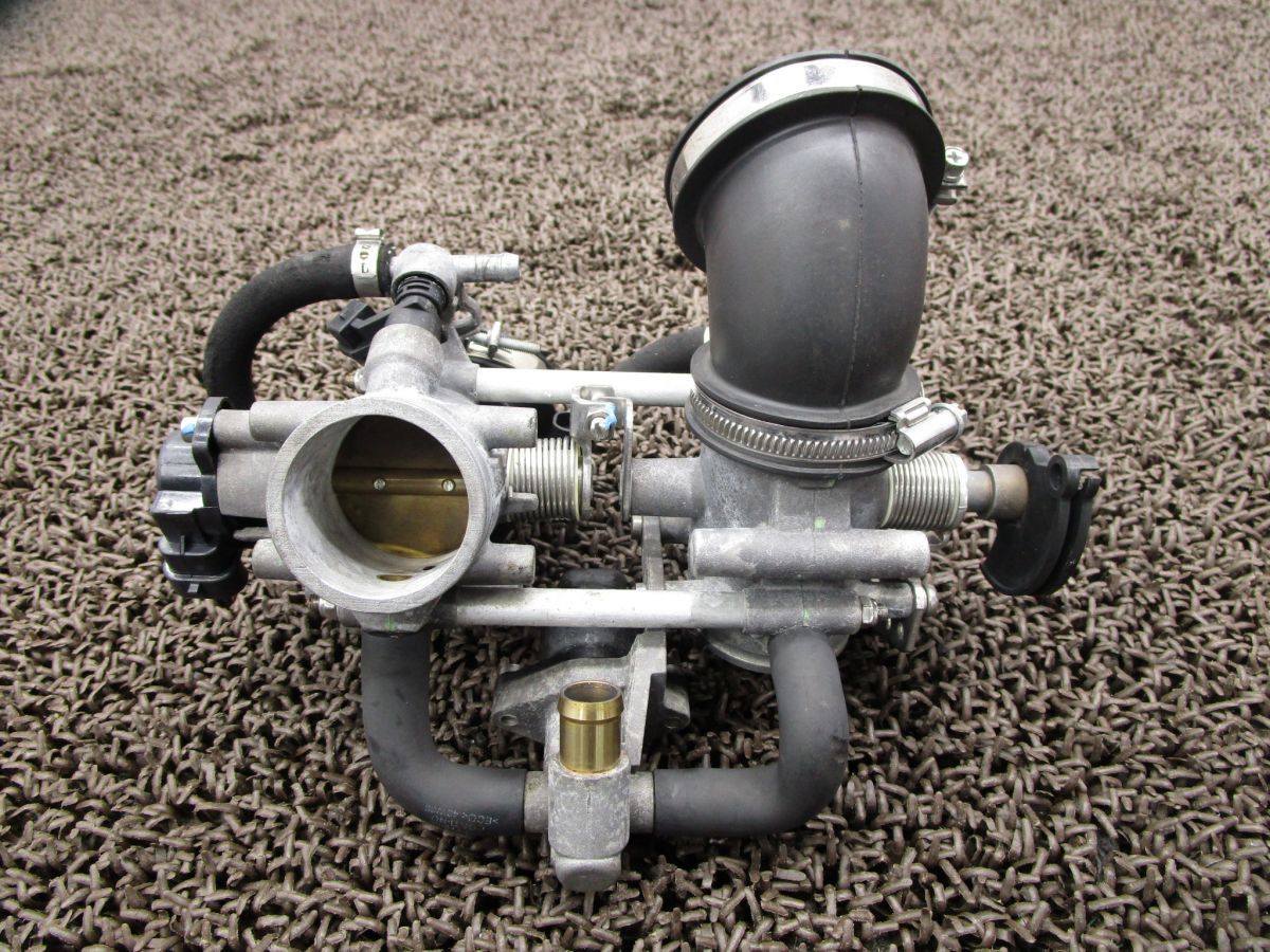 ドカティ M1100S スロットルボディ ▲A6412 ZDMM505AAAB ドゥカティ ZDM1078AC DUCATI モンスター 動画有 FI インジェクション