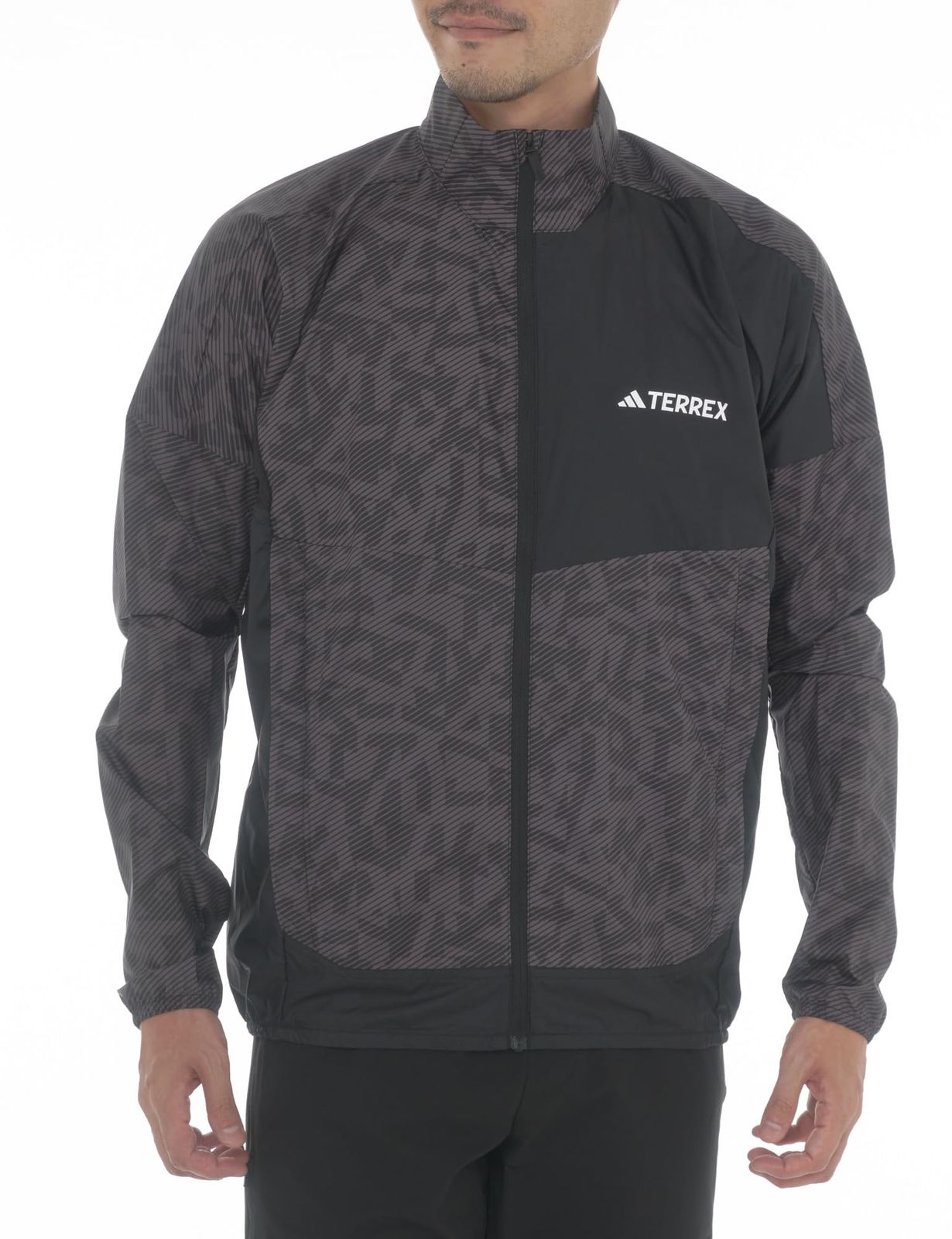 アディダス ランニング ウインドブレーカー テレックス トレイルランニング ウインドジャケット BVC35 メンズ チャコール ブラック IN6726 J L チャコール ブラック IN6726 L