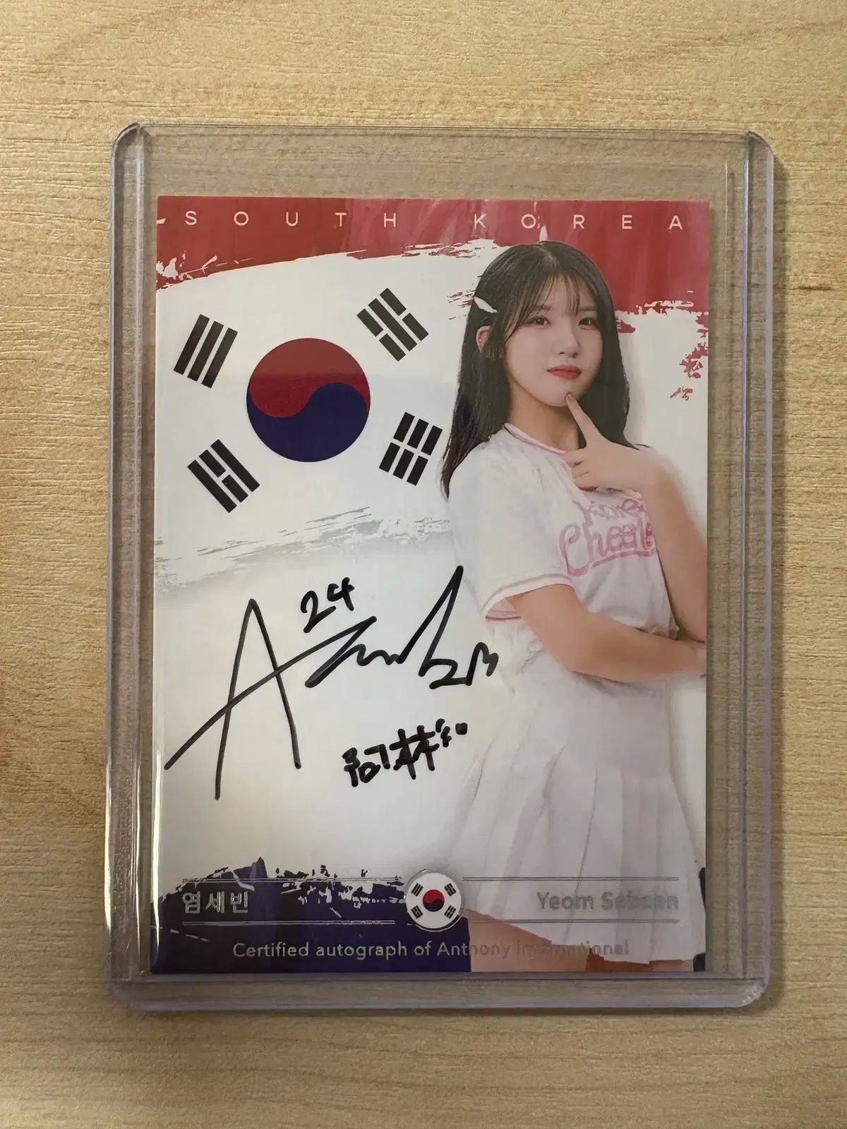 2025 コリア チアリーダー コレクション ヨムセビン テグクギ 単オート 6|10