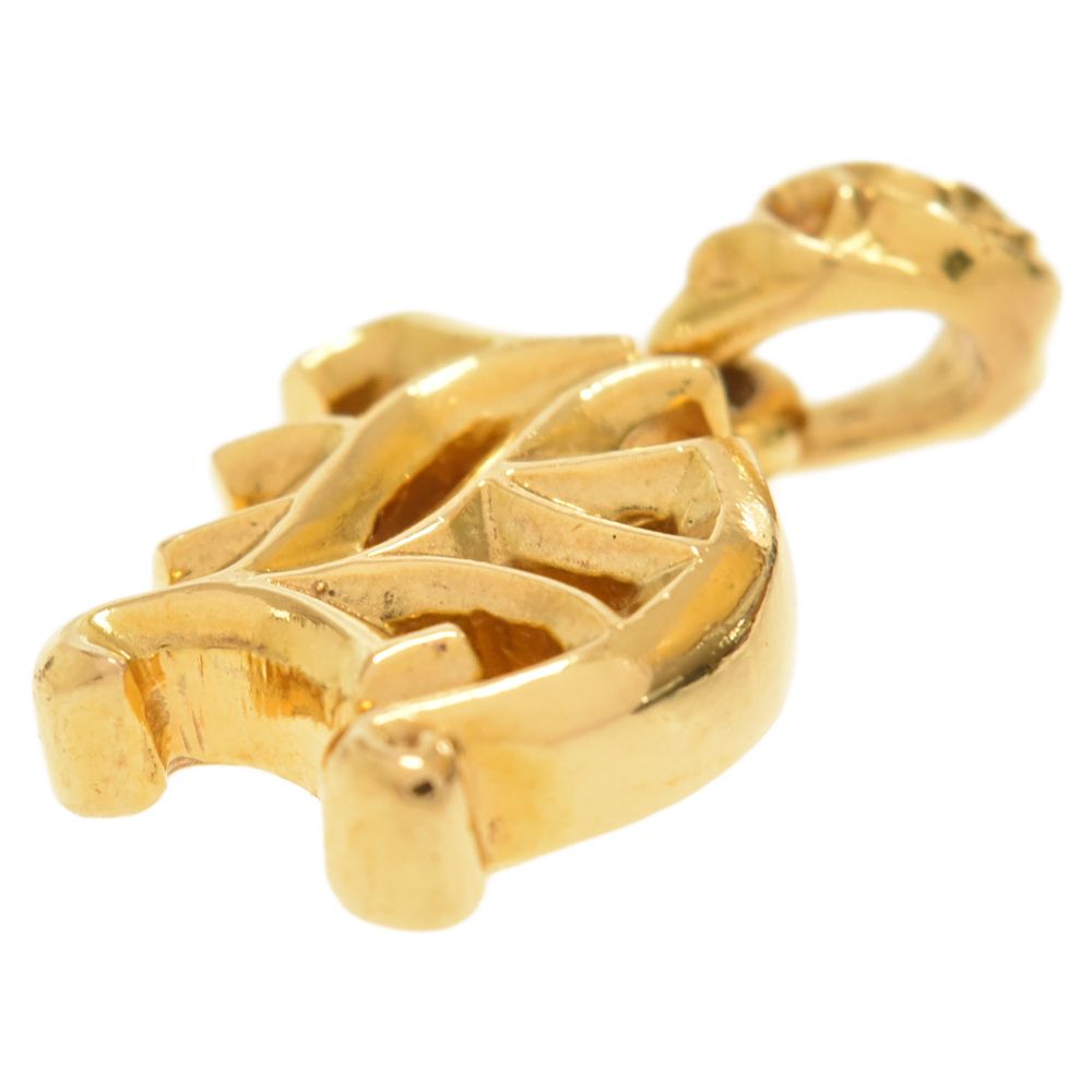 クロムハーツ 22K アルファベットスタックチャーム H イニシャル CHROME HEARTS (クロムハーツ) 22K STACK ALPHABET アルファベット