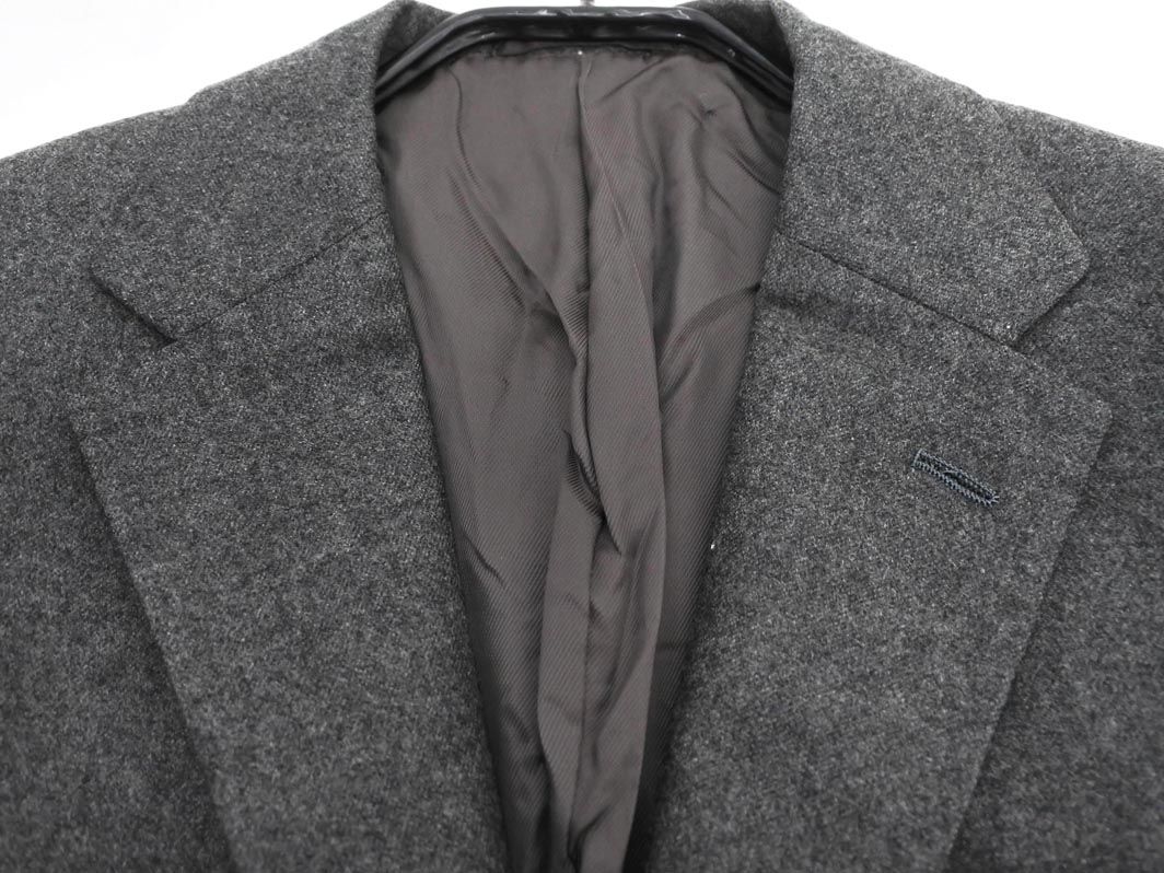 SHIPS シップス ウール混 テーラード ジャケット size44/グレー