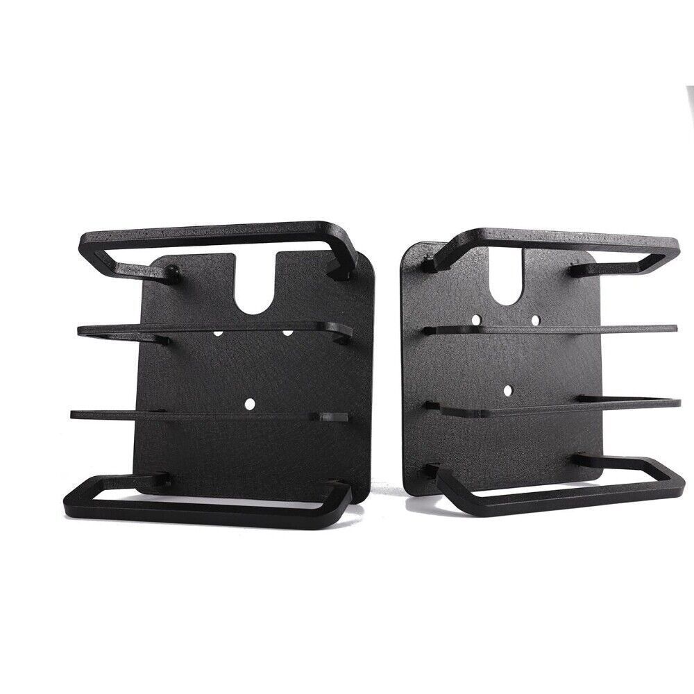 ジープ ラングラー TJ YJ 1987-2006 リアテールライト ガードカバー アルミ製 ブラック FFCRYSTALESIA_COM