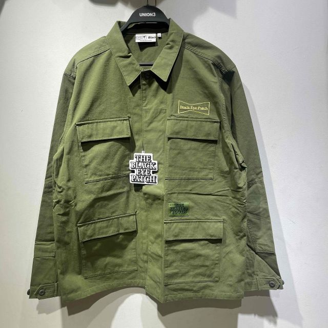 THE BLACK EYE PATCH 21ss Wasted Youth BDU JACKET Size-XL THE BLACK EYE PATCH 21ss Wasted Youth BDU JACKET Size-XL
