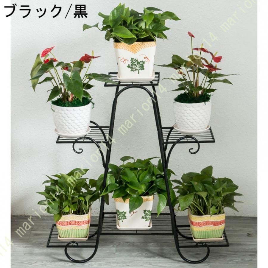 プランタースタンド フラワースタンド 園芸ラック コーナー盆栽スタンド 植物スタンド 植物棚飾り台 花台 室内 花置き棚 観葉植物 置き台 5段式 屋外