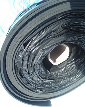 【厚さ３mm&times;幅１M&times;長さ１M８０ｃｍ】10cm単位で切り売りOK即日から翌営業日発送天然ゴムシート(ゴムマット)現場養生、防音、防振、緩衝材などに(工場直送のため代金引換は不可です)