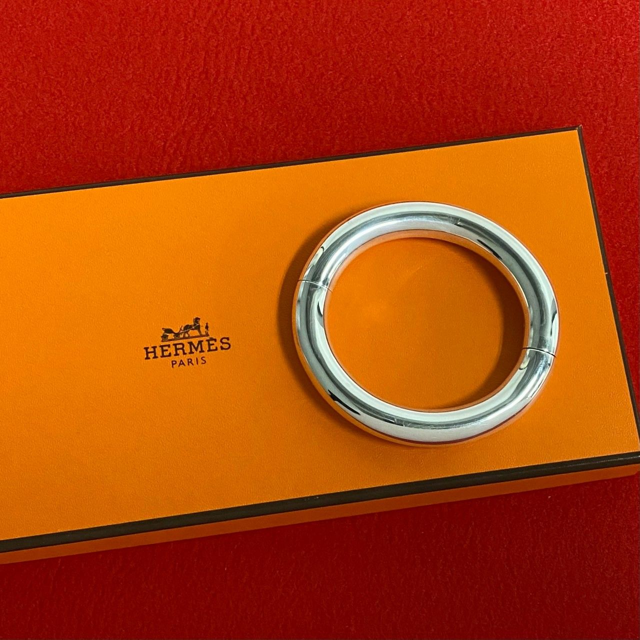 美品 HERMES ブレスレット バングル 楽天市場】エルメス ブレスレット バングル K18PG ダイヤ57P