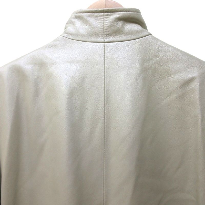 ティノラス MEN'S TENORAS ラムレザーコート トレンチコート