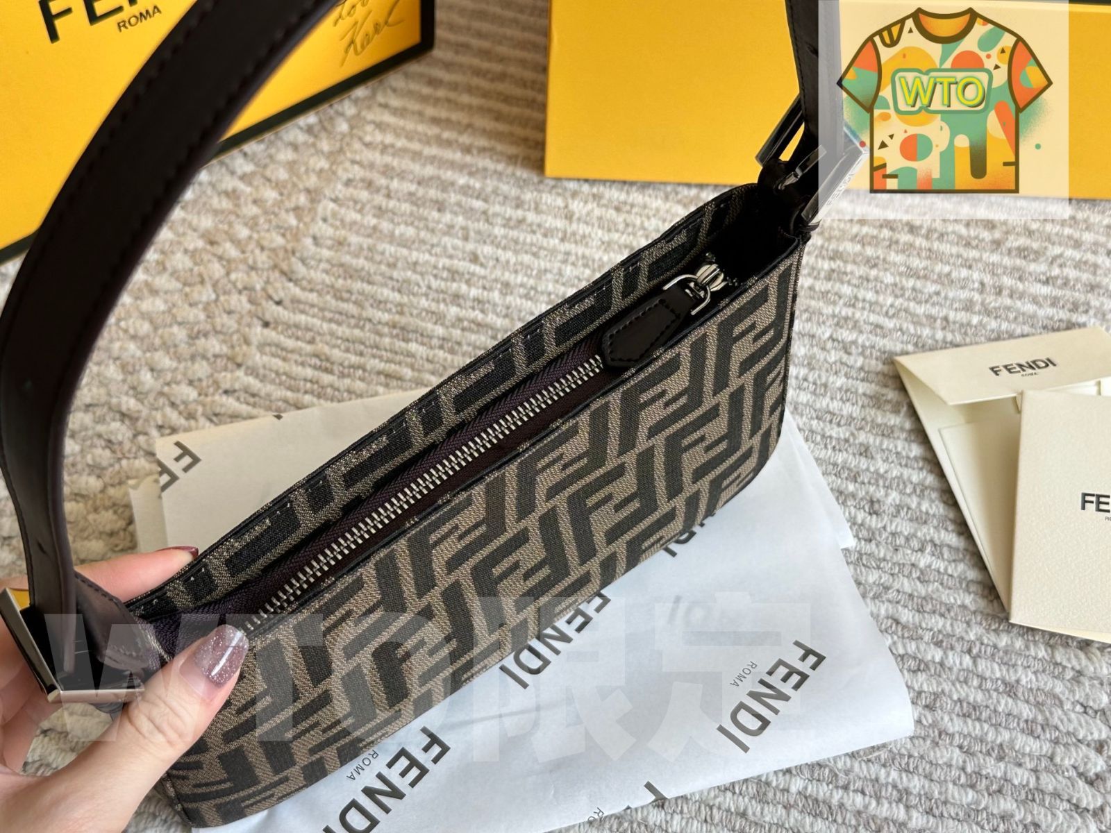ドフラン　フェンディ フェンディ フォース レースアップ レザー ブラック | Fendi