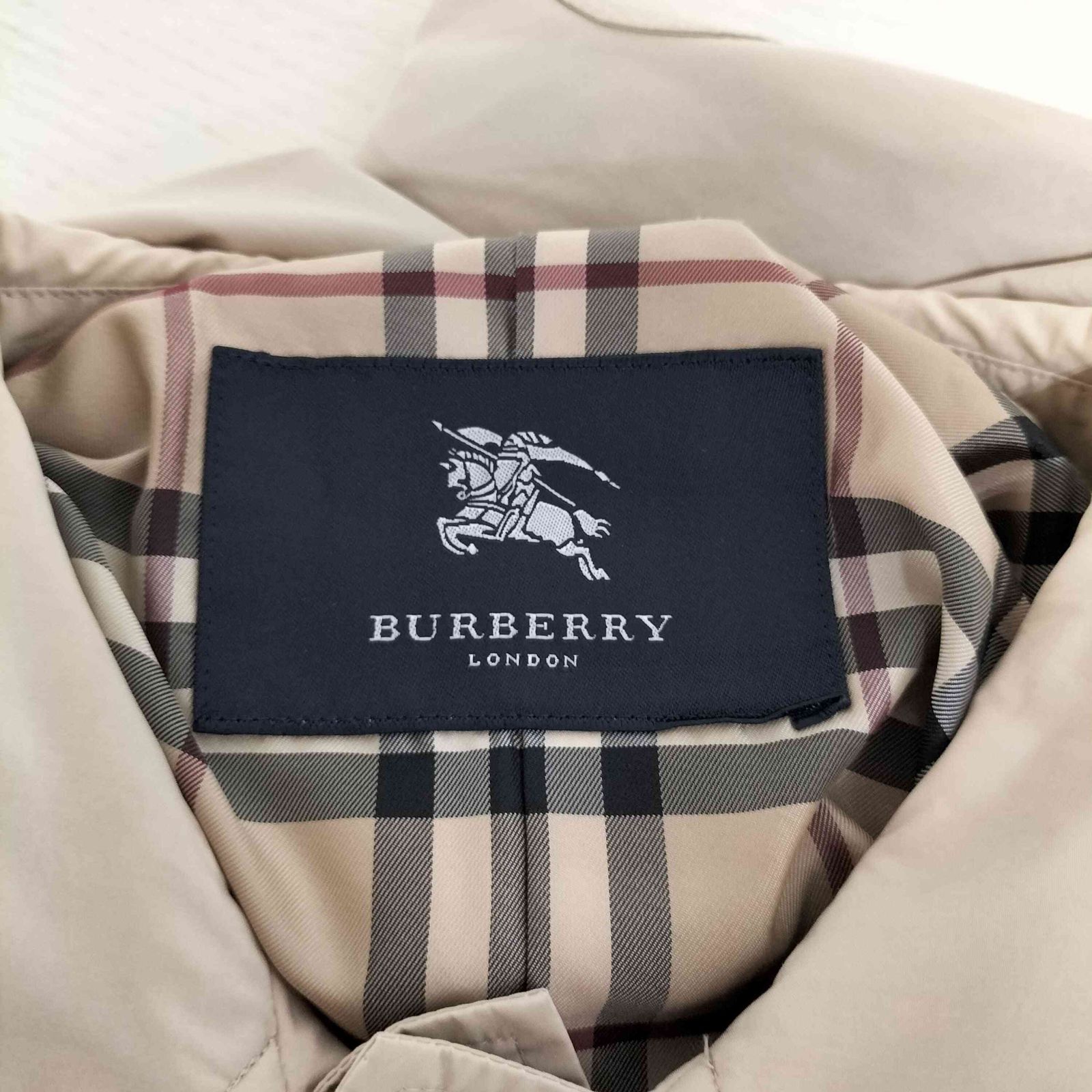 バーバリーロンドン BURBERRY LONDON 裏地ノバチェック コットン
