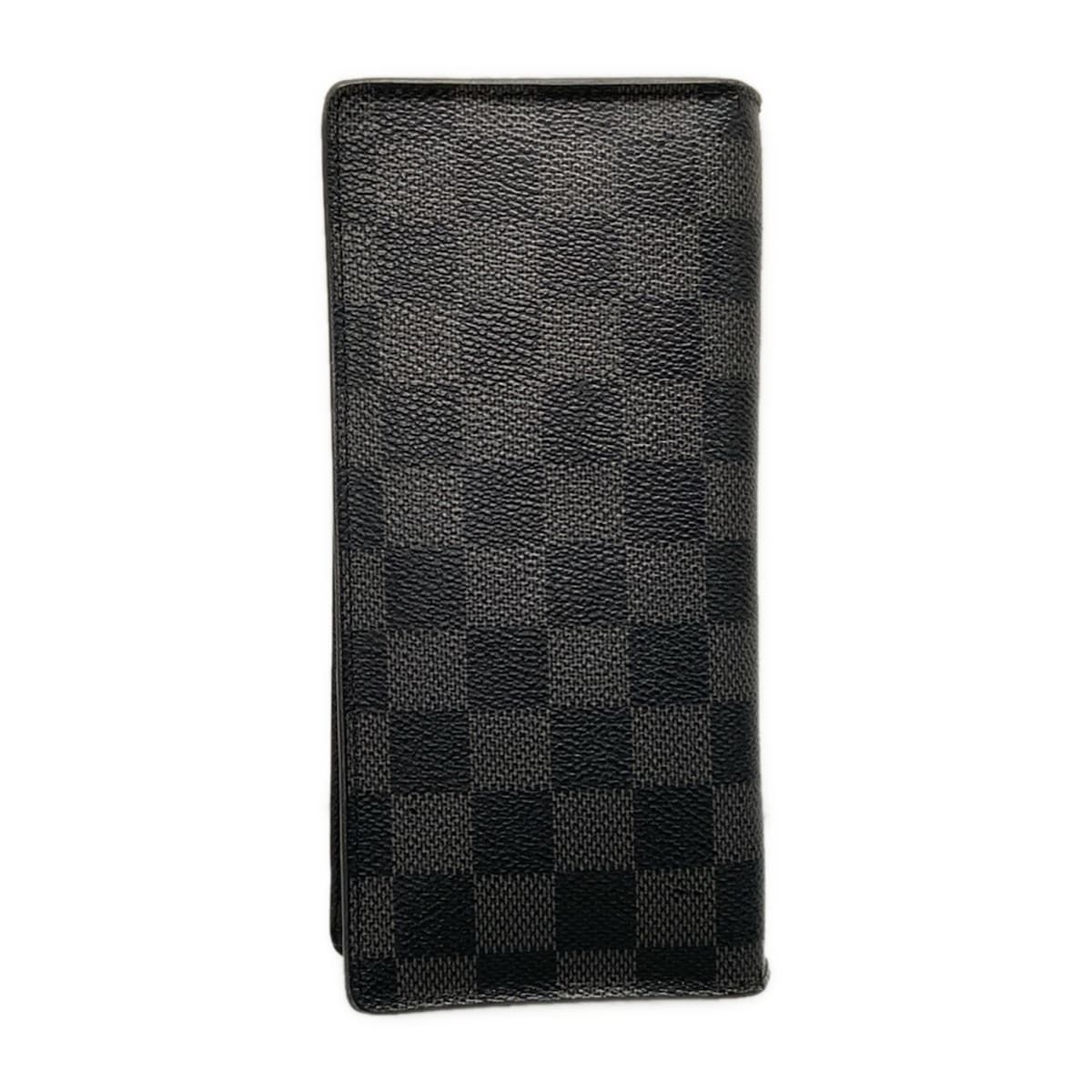 LOUIS VUITTON ルイヴィトン 長財布 ダミエグラフィット ポルトフォイユブラザ N62665