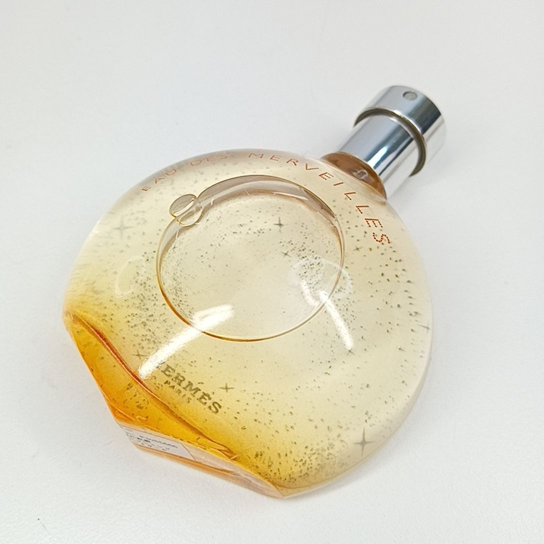 H 7 #【 HERMES 】50ml ほぼ満タン EAU DES MERVEILLES エルメス オーデメルヴェイユ EDT オードトワレ SP  スプレー 香水 フレグランス - メルカリ