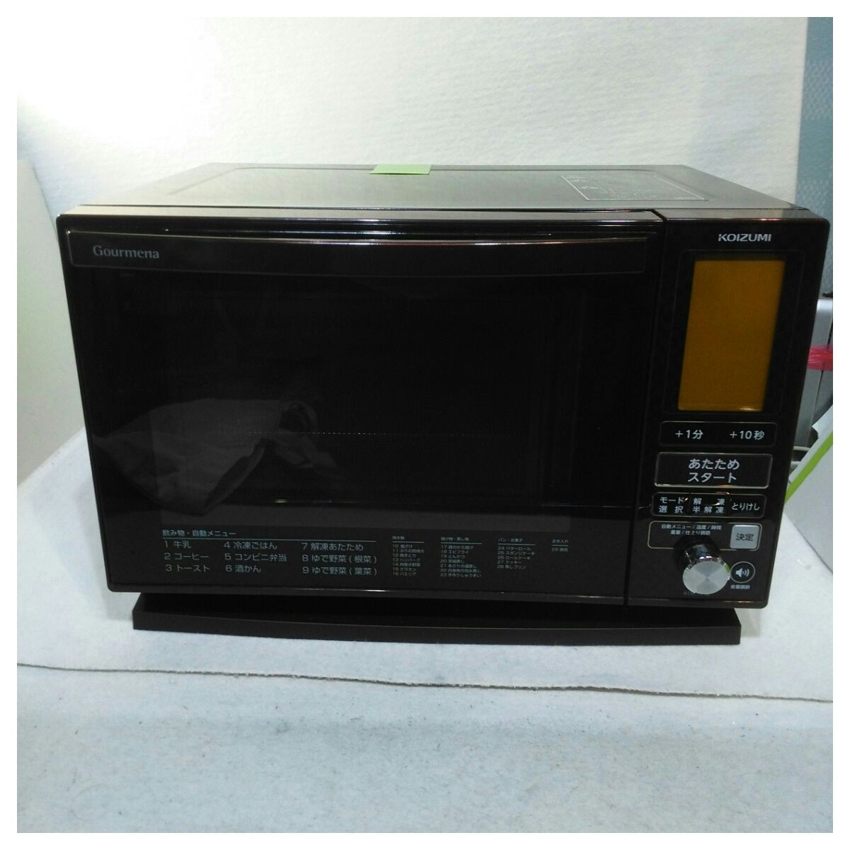 動作確認済】【中古】本体・角皿のみ コイズミ 16L 庫内フラット オーブンレンジ KOR-1602/R レッド 2019年製 - メルカリ