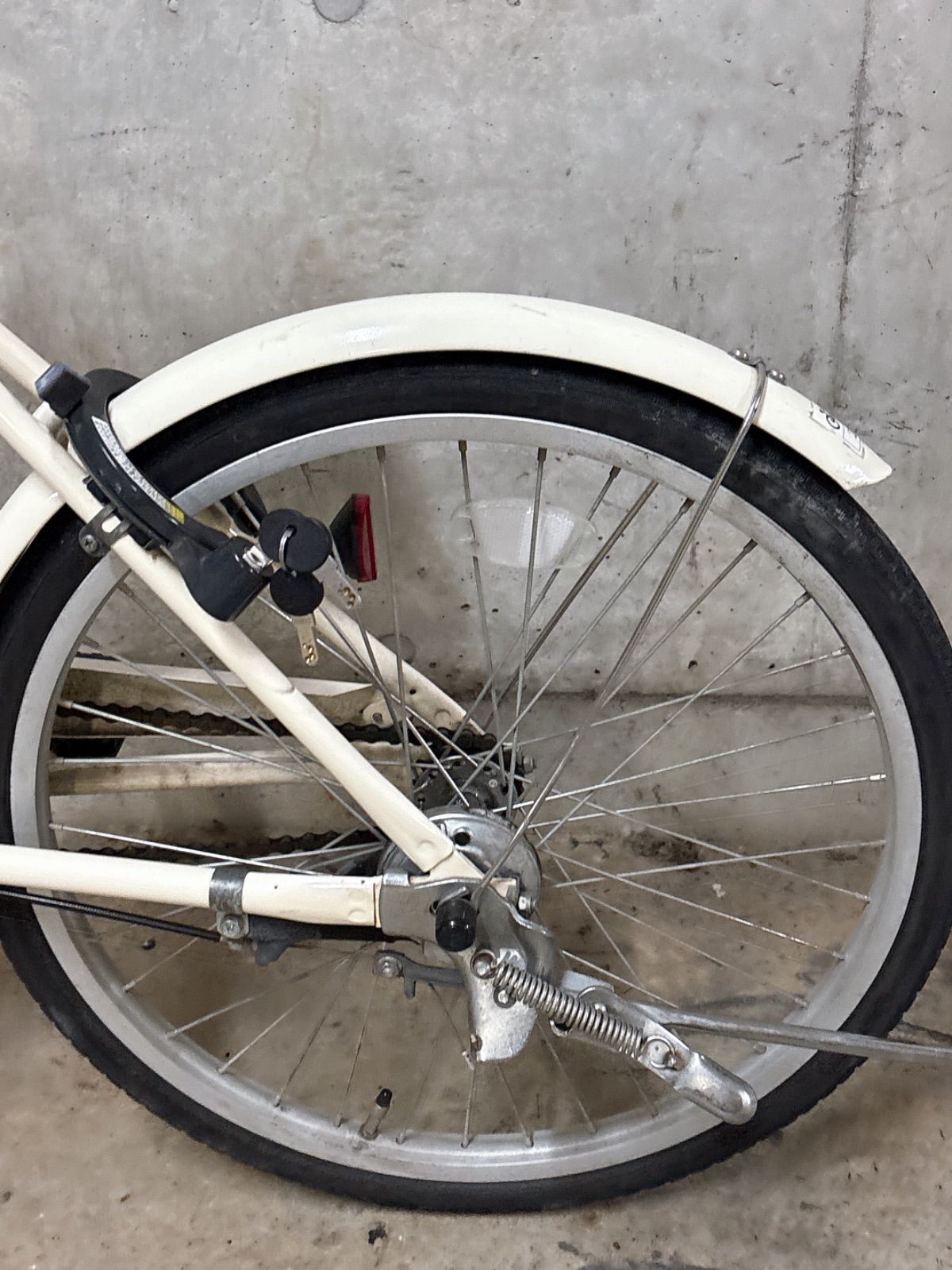 無印良品２０型フル装備自転車 オートライト／バスケット／後輪錠付き 超美品 20型フル装備自転車 | 無印良品